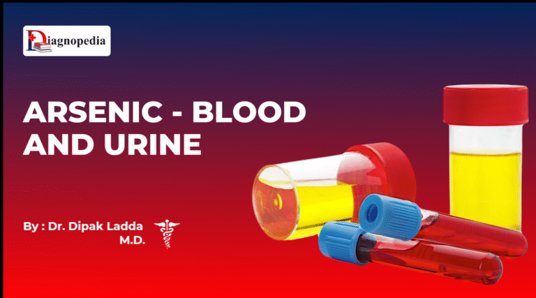 Arsenic - blood and urine