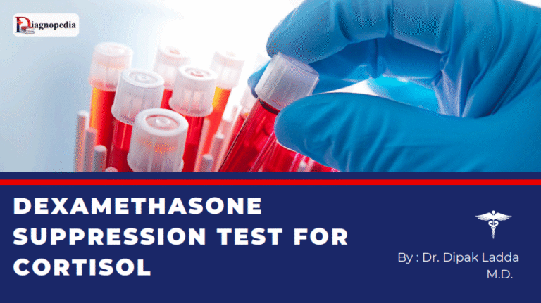 Dexamethasone suppression test for cortisol