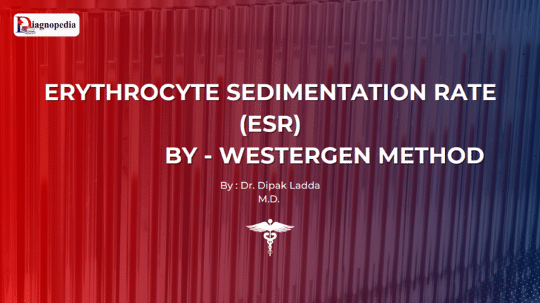 ESR by the Westergren method