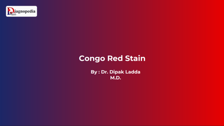 Congo Red Stain