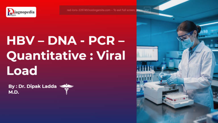 HBV DNA PCR (Quantitative: Viral Load)