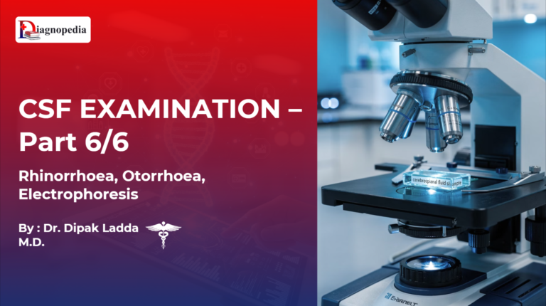 CSF Examination Part – 6