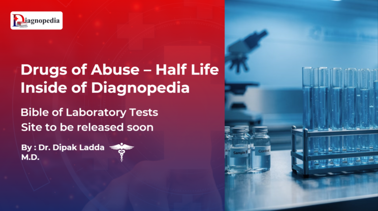 Drugs of Abuse - Half Life