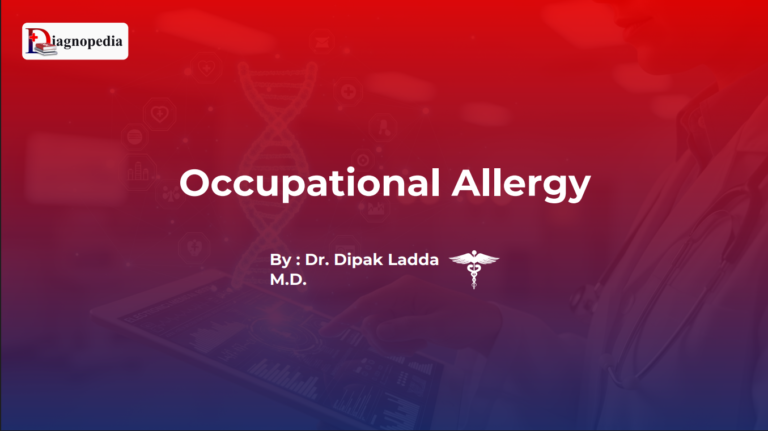 Occupational Allergy