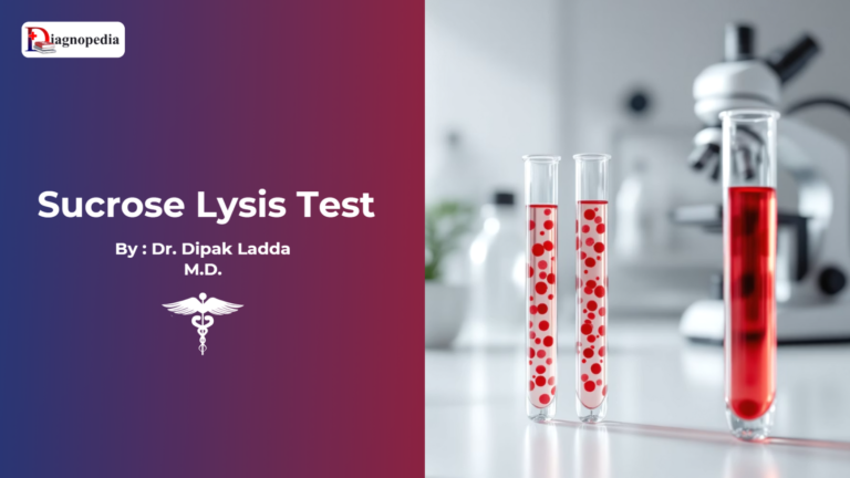 Sucrose Lysis Test