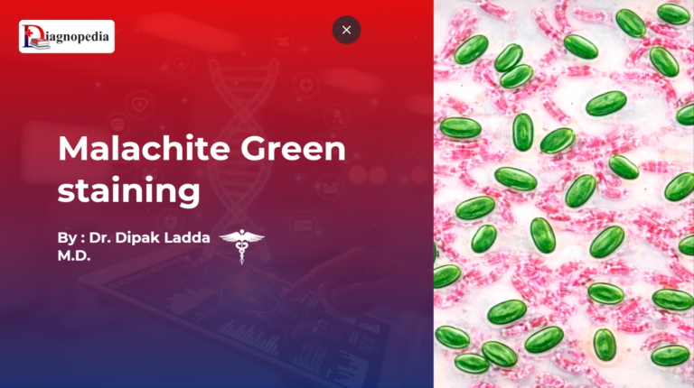 Malachite green staining is a special differential staining technique used to demonstrate bacterial endospores. Endospores are highly resistant, dormant